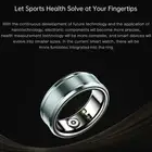 R3 Smart Ring Convenient Magnetic Fast Charging and Blood Oxygen Monitoring