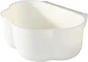 Cloud Shaped Hanging Kitchen Waste Bin Cupboard Door Hanging Trash Can Kitchen Waste Basket for Food Scraps and Veg Peelings, Hanging Waste Bin, Kitchen Trash Can, Cupboard Hanging Bin