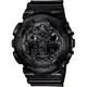 CASIO 卡西歐 G-SHOCK 迷彩叢林雙顯錶 送禮推薦-灰/55mm GA-100CF-1ADR