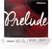 D'Addario J810 Prelude Violin 1/4"" Scale Medium Tension