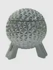 Disney Parks Epcot Showcase Spaceship Earth Ceramic Cookie Jar Canister In Hand