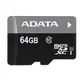 【上震科技】威剛 ADATA Micro SD 64G Class10 UHS-I U1 記憶卡 附轉卡