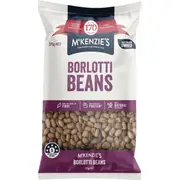 McKenzie's Dried Veg Borlotti Beans 375g