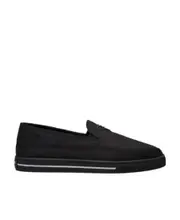 Nylon slip-on sneakers UK6.5,UK7.5,UK5.5,UK6,UK5,UK8.5 black
