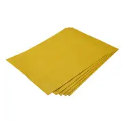 Glitter EVA Foam Sheets Gold Tone Self Adhesive Back 15.7 x 11.8 Inch 1.6mm 5Pcs
