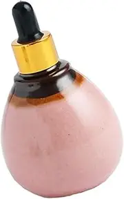 BESTYASH Refillable Essential Oil Bottle Ceramic Dropper Storage for Aromatherapy Blends for Travel DIY Perfumes Durable with Seal