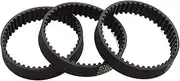 1/2/3pcs HTD5M Timing Belt Width 15mm Rubber HTD-5M Synchronous Pulle Length 695/700/710/715/720/725/730/735/740/745/750mm Closed Loop(715mm (Teeth 143),3pcs)