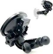 ChargerCity Heavy Duty Large 22mm Suction Mount for Garmin Overlander dezl OTR1000 OTR1010 OTR800 OTR810 Vieo RV 1090 1095 1051 890 895 851 DriveSmart 86 8"-10" Truck GPS Navigator