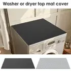 2Pcs Washer and Dryer Covers Diatomite Washer Top Protector Anti Slip ZhxbG