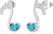 [PROESS] 925 Sterling Silver Women's Earrings Sunflower/Tiger/Fox/Wolf/Frog/Dragon/Elephant/Cow/Ballerina/Swords Animal Jewellery Gifts for Women Girls Mother Daughter Birthday Mother's Day