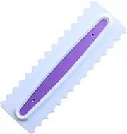 3 Pcs Cake Smoother Scraper Icing Comb and Mousse Polisher for Cake Decorating Plastic Buttercream Tools for Home and Cafe Use