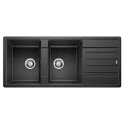 Blanco Legra 8 S Left Double Bowl Sink Anthracite LEGRA8SLAK5