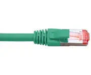 Hypertec 1m RJ45-RJ45 Cat6A 4 Pair LSZH Unshielded Patch Lead Green