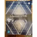 [快速出貨] ESSENTIALS OF MIS 14/E LAUDON PEARSON