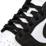 Premium Black Shoe Laces Flat 55in Replacement for Air Jordan 1, Air Force, etc.