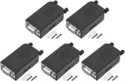 uxcell D-sub Connector DB15 Female Socket 15-pin 3-Row Female Serial Port Terminal Breakout Block Adapter for Mechanical Equipment CNC Computers
