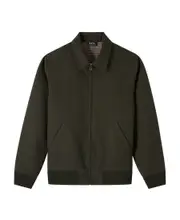 Gilles zip-front jacket XS Black