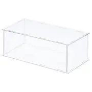 Acrylic Display Case Cube Storage Box Assemble Dustproof Showcase 41x21x15.5cm