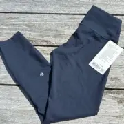Lululemon Wunder Train High-Rise Tight 25" True Navy blue leggings size 6 NWT