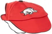 Sporty K9 Collegiate Arkansas Razorbacks Dog Cap. Large