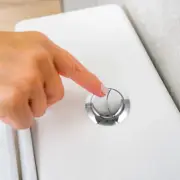 Toilet Lid Button Water Tank Accessories Dual Flush Lever Replacement Cistern