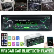 1 Din Bluetooth Car Stereo In Dash Audio, Aux In, USB, No CD DVD, AM/FM Receiver