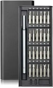 Vekol 28-in-1 Small Precision Screwdriver Set, Professional Magnetic Mini Repair Tool Kit with Extra Magnetized & Demagnetized Area for Phone, Computer, Watch, Laptop, Game Console, Eyeglass