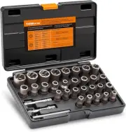 THINKWORK Bolt Extractor Kit, 32-Piece Nut One Size, 32 Piece