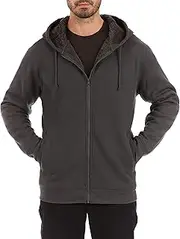 [Smith's Workwear] Men's Hooded Sherpa Lined Thermal Jacket