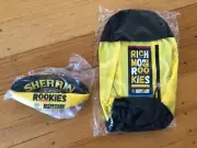 Richmond Tigers 2022 AFL Kids Sherrin Ball + Backpack NEW Guernsey