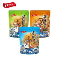 在飛比找momo購物網優惠-【O!MY FOOD 歐邁福】韓國烘烤魚酥40g(原味／芥末