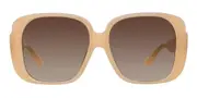 Linda Farrow MIMA LFL1401 C4 Women’s Sunglasses Orange Size 59