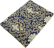 Gadpiparty Brocade Storage Pouch for Scriptures and Jewelry Elegant Embroidered Cloth Bag Compact and Lightweight for Organizing Small Items and