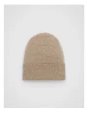 [Seed Heritage] Cashmere Beanie in Cookie Marle