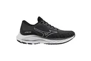 Mizuno | Womens Wave Rider 26 SSW D-Wide Neutral Cushioned Running Shoes (Black/White/Dark Shadow)