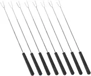 Barbecue Accessories Kit Pc Stainless Steel Forks Extendable Sticks for Grilling Camping