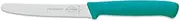 [F.Dick] Pro-Dynamic Utility Knife, Serrated Edge, 11cm, Turquoise, B/P FD-85015-11-0-24