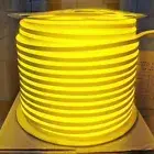 AU 220V Yellow Soft LED Neon Rope Lights Strip for Home Party Xmas Signs Decor