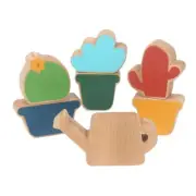 Potted Plants Learning Building Blocks STEM Preschool Educational Stacking Kit