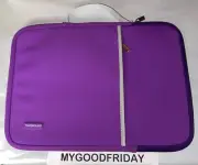 14" Laptop Sleeve Water Resistant Durable Computer Bag Notebook, Purple