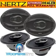 4 HERTZ MPX690.3 MILLE PRO 6"X9" 260W RMS 3WAY TWEETERS COAXIAL CAR SPEAKERS NEW