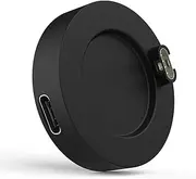 Astorgos USB C Charger Adapter for Garmin Watch, Compatible with Garmin vivoactive 6; Tactix8 AMOLED 47MM/51MM, SOLAR 51MM; instinct E, 3 Solar 45MM/50MM, 3 AMOLED 45MM, Type C Charging Station, Black