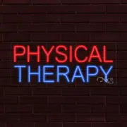 NEW "PHYSICAL THERAPY" 30x12x1 INCH LED FLEX WINDOW/WALL INDOOR SIGN 31461