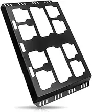 Aluminum Steel Mounting Plate Compatible with Milwaukee Packout Toolbox, Mounting Plate Wall or Floor Mount for Tool Storage and Organization System (Full Plate)