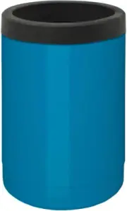True North Insulated Can Cooler, Fits All 12 oz Cans and Bottles, Beach Blue
