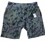 Kenneth Cole Camo Shorts Active Tech Water Repel Stretch Light $69 Men's Sz M
