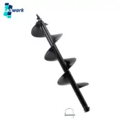Post Hole Digger Auger 100mm 150mm 200mm 250mm 300mm Ground Garden Drill Bit AU