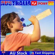 Drinking Water Filter Tools Hiking Survival Water Purifier w/ Straw (Blue) AU