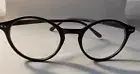 NWT EyeKepper Black Frame Round 1.0 Reading Nerd Glasses Readers 84173
