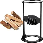 Manual Log Splitter, Firewood Kindling Splitter, Safety Carbon Steel,Heavy Duty Manual Splitting Tool, Firewood Log Splitter, Suitable for Home Camping Outdoors Hardwoods